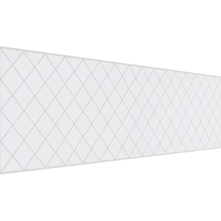 Ekena Millwork Set of Four Panels for 94 1/2"W x 32 1/4"H Checkerboard Fretwork Wainscot Wall Paneling WPKP16X01X47CBD